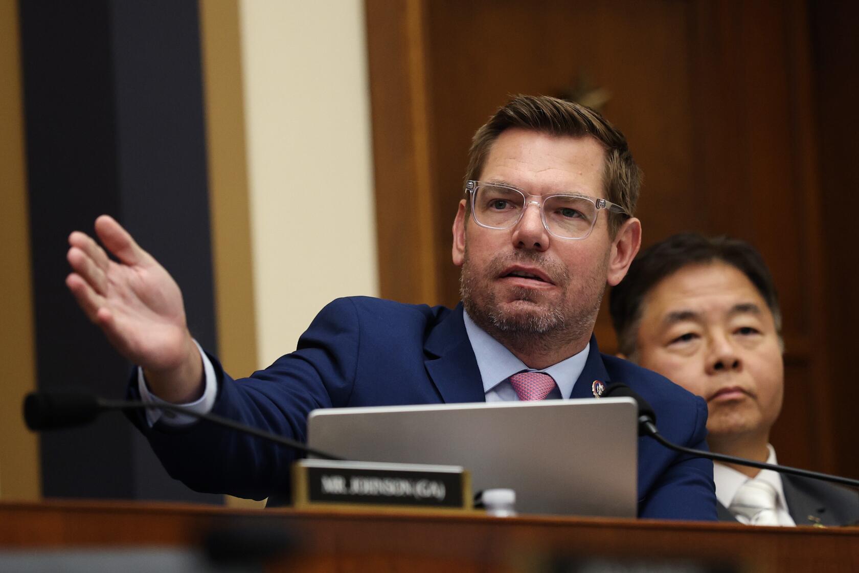 Swalwell accuses Trump of trying to influence California governor's race with old FBI files