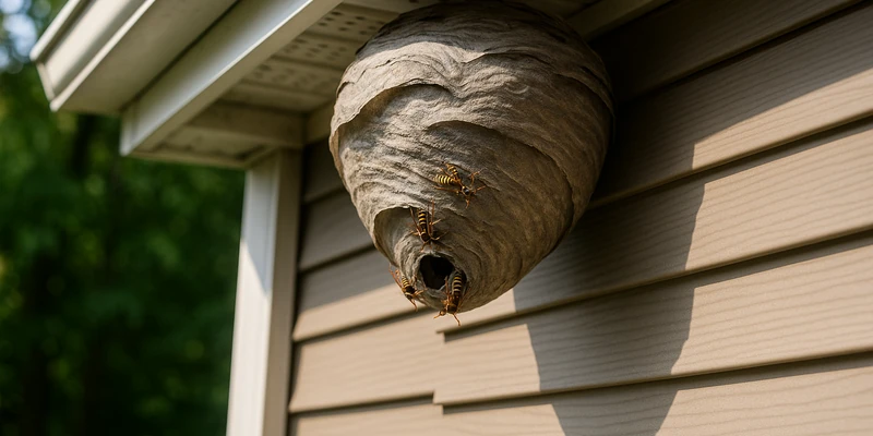 The Sky Stings Back: Wasp Nest Season in Huntington Bay