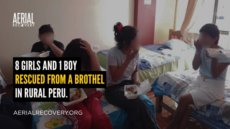 Nine Kids Rescued from Hidden Jungle Brothel in Latest Peru Anti-Trafficking Operation