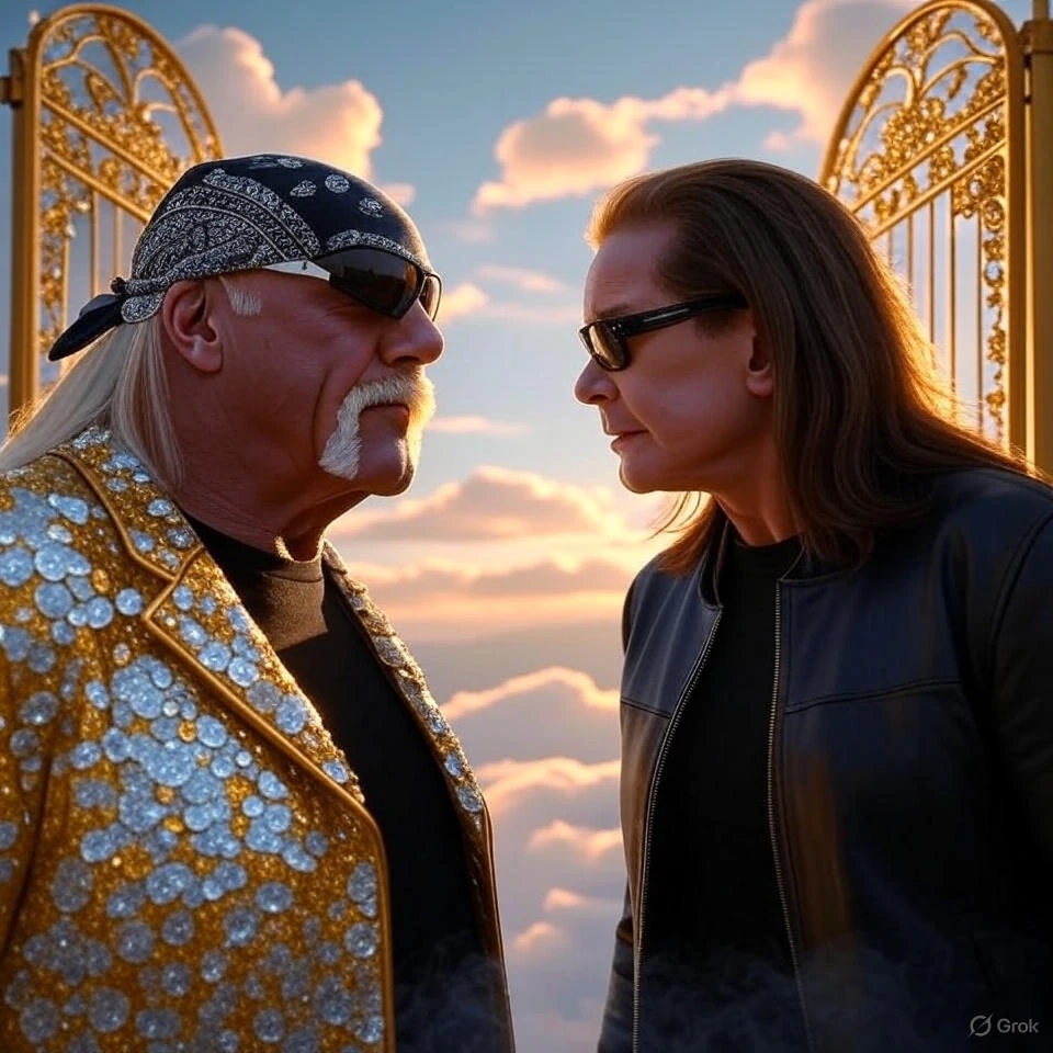Despite Past, Ozzy And Hulk Find A Way Into Heaven 