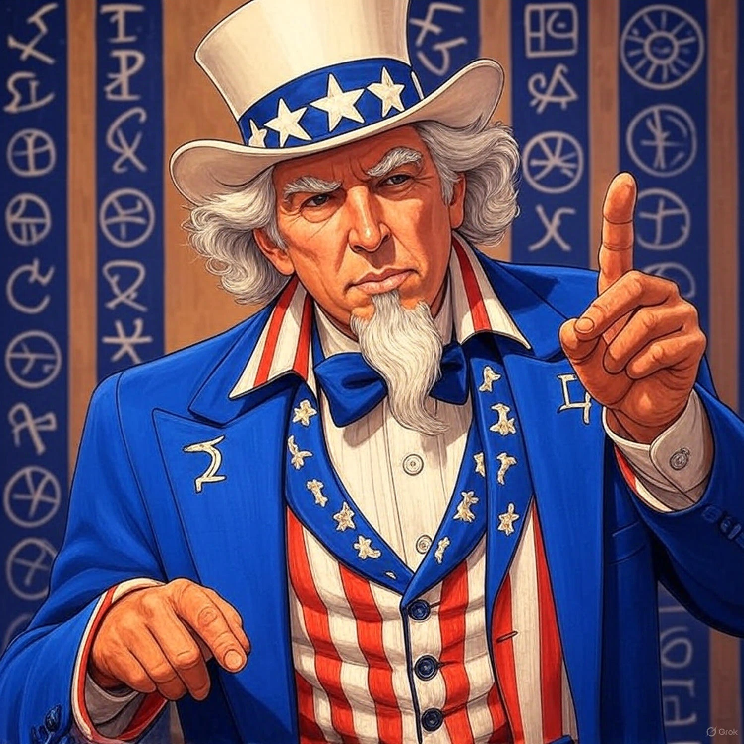 Uncle SAM Says Non-Citizens Don't Count