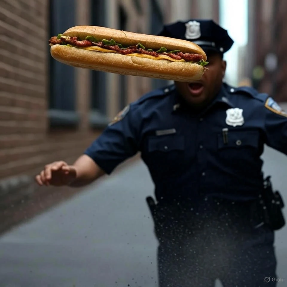 “Sandwich Guy” DOJ Lawyer, Faces Felony For Hurling Sub At CBP Agent