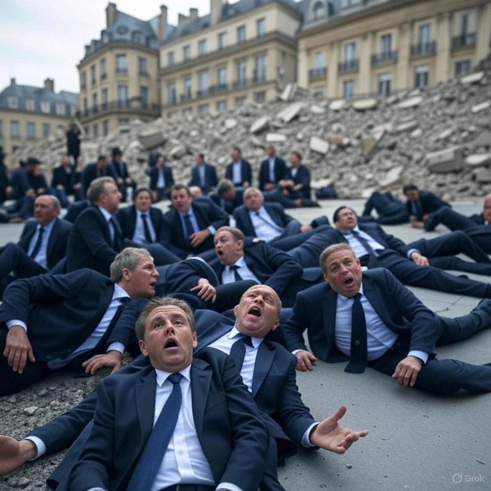 French Government Collapses, Macron Faces Impeachment Demands as Protests Loom in Two Days