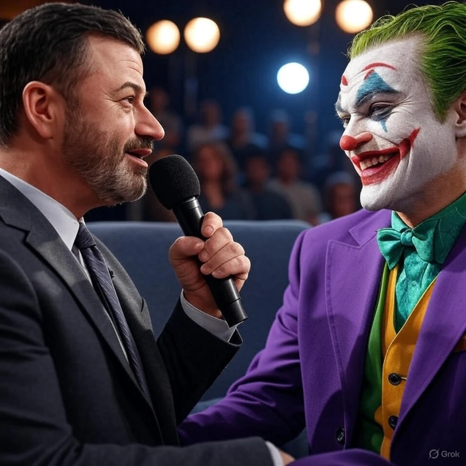 Jimmy Kimmel: mouthpiece of the Techno-Fascist Imperium pushing liberal supremacy for the CIA