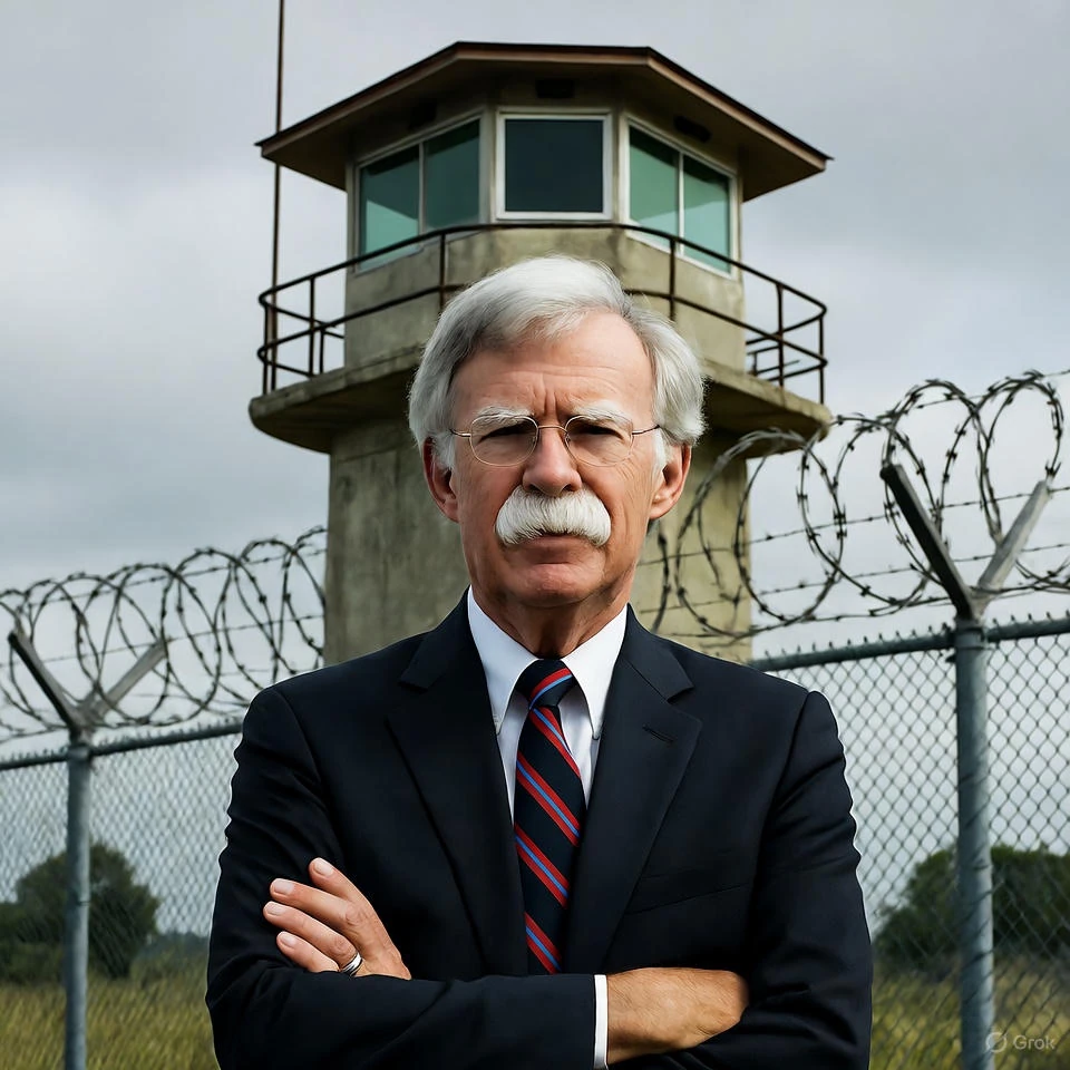  John Bolton Surrenders on Espionage Act Charges for Mishandling Classified Notes, Faces Possible Guantanamo Detention