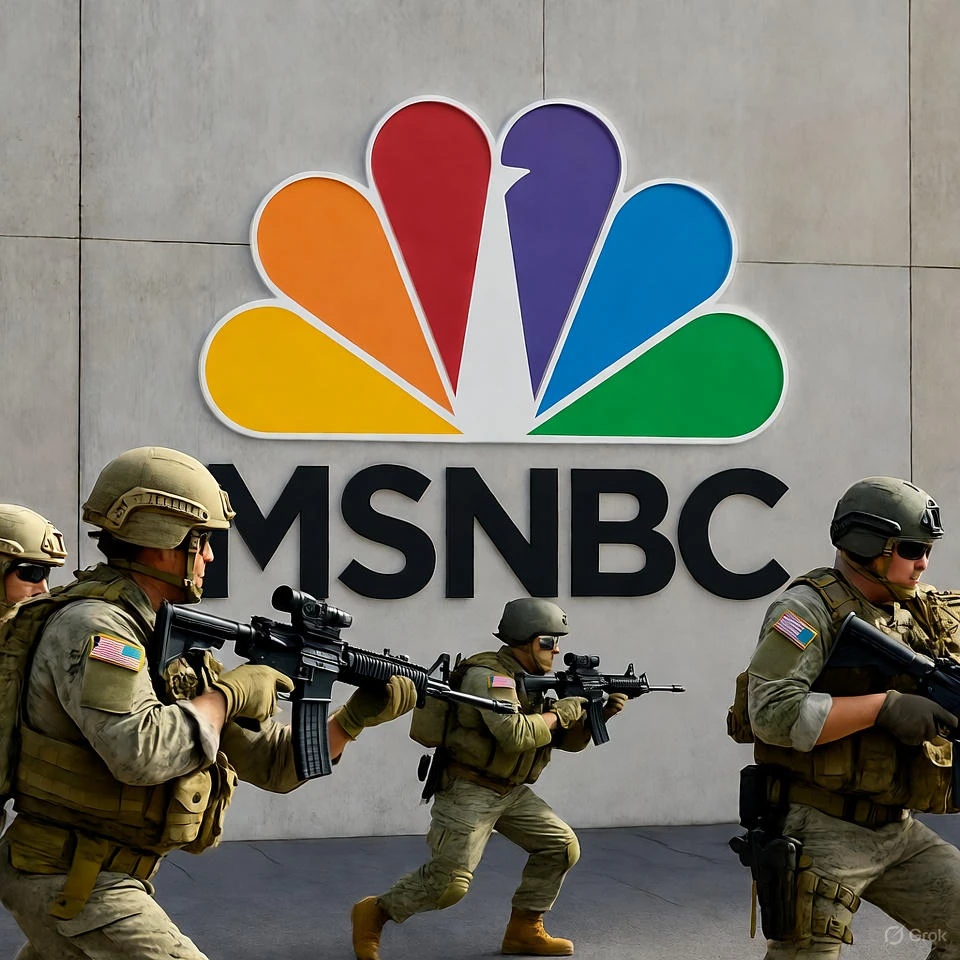 MSNBC Accused of Propaganda for Claiming Trump Plans to Use Military as Private Army to Kill Americans