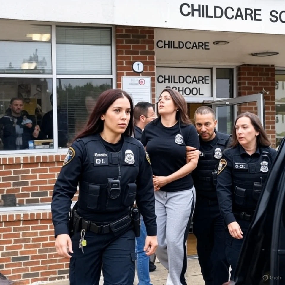 Fleeing Illegal Alien Drags ICE Pursuit into Daycare: Barricades with Kids, Lies About ID in Vestibule Arrest