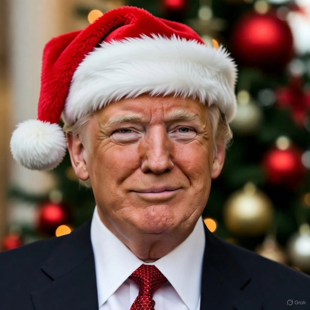 Trump’s Christmas Eve Post: Merry Wishes to Friends and Enemies