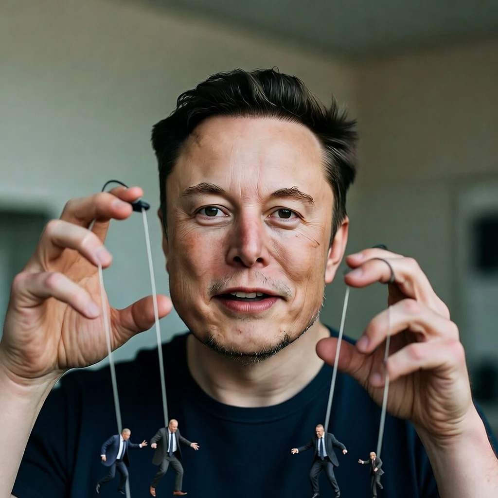 Elon Musk: Politicians Are Mere Actors, Real Power Lies With Hidden Directors.