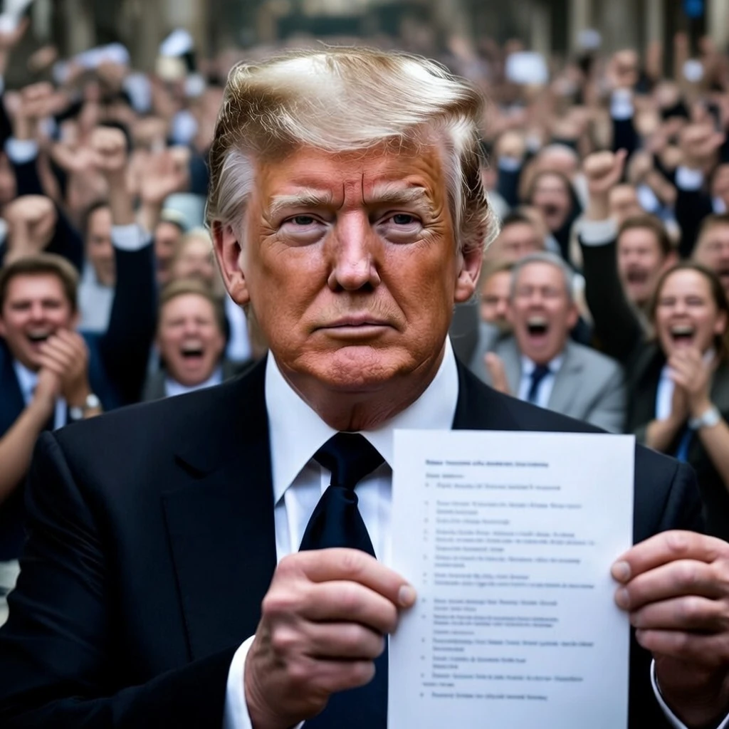 Trump Lists Accomplishments Of First Year As POTUS