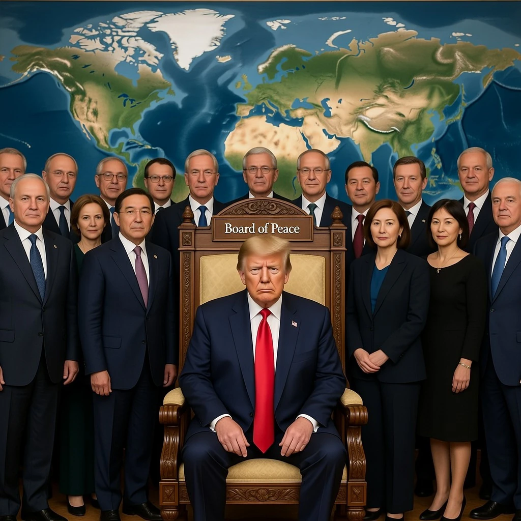 Trump Launches Board Of Peace In Davos For The Win