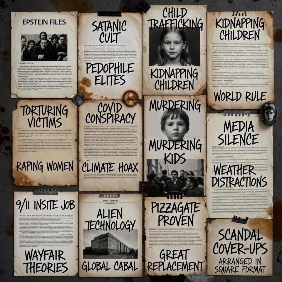 Epstein Files Expose Satanic Elite Cult Orchestrating Global Conspiracies