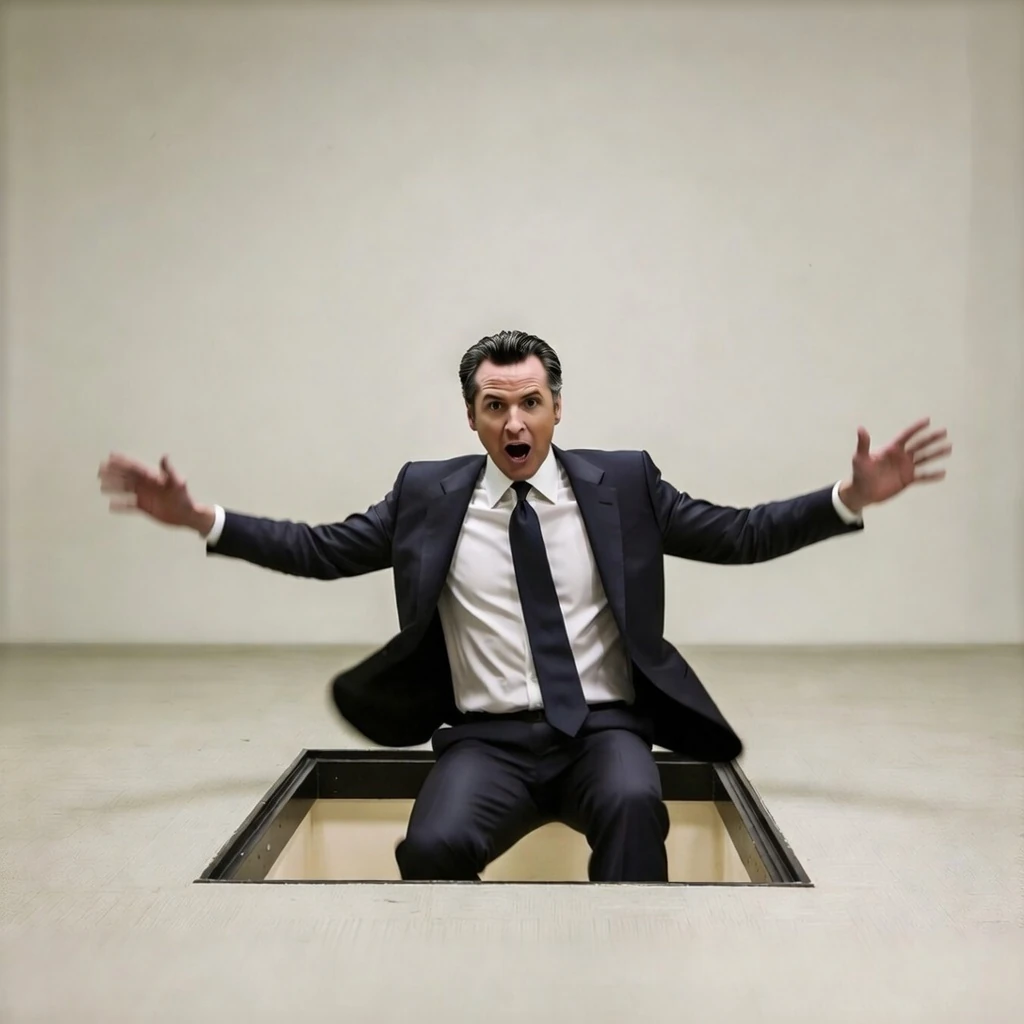 Trump Trolls Newsom with Fake 2028 Dropout Claim on Truth Social