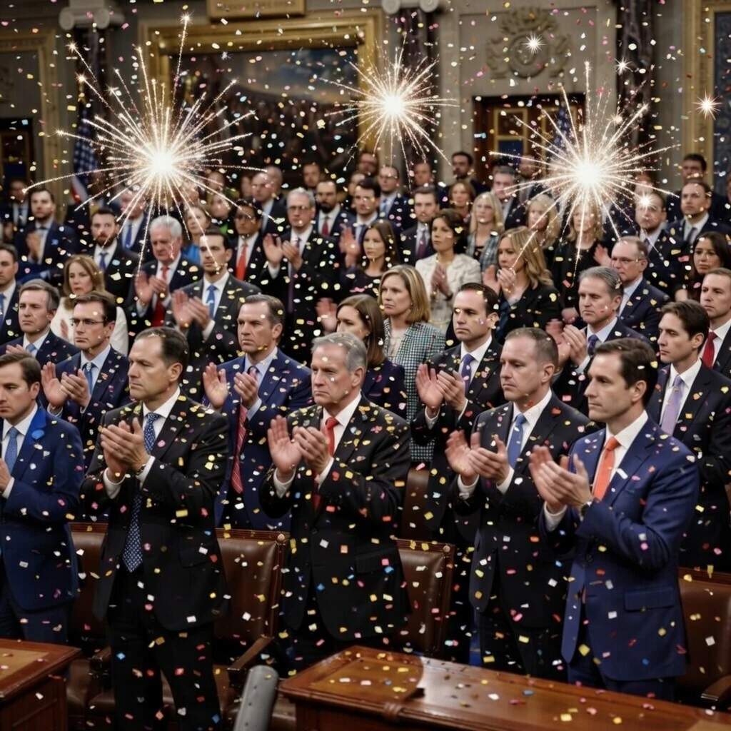 Trump Demands Patriots Stand Shattering SOTU Record Exposing Liberal Traitors