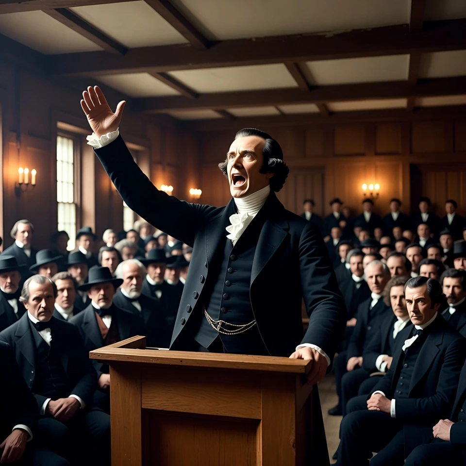 Patrick Henry’s “Give Me Liberty or Give Me Death” Sparks Revolution