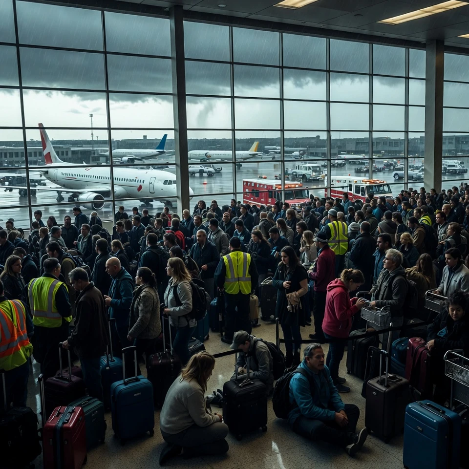 NYC Airports in Chaos: Deadly Crash, Tower Evacuation, Total Mess