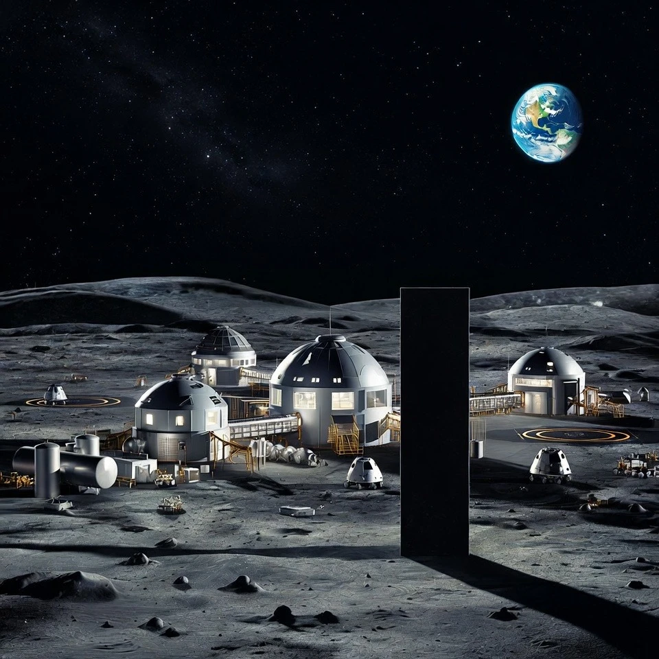 NASA Uncovers Monolith at Moon Base, Births Uberman Evolution