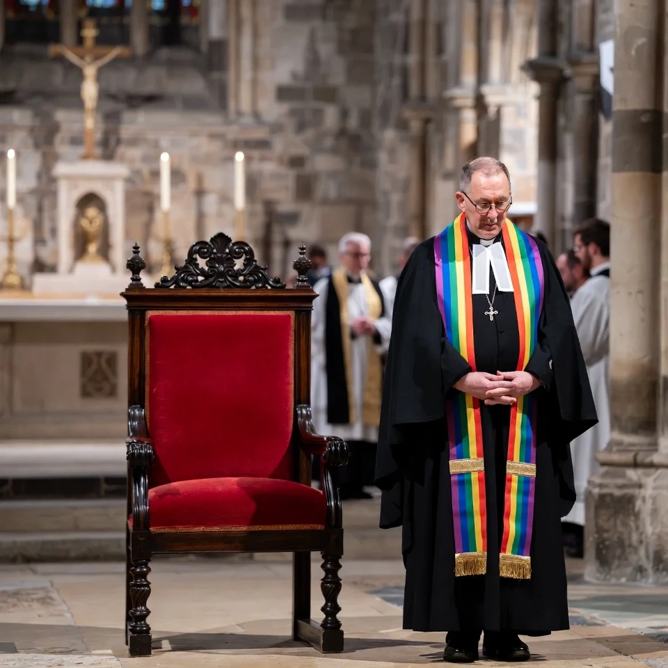 CofE Feminist Apostasy: Gay Dean Installs Female Archbishop on St Augustine’s Chair
