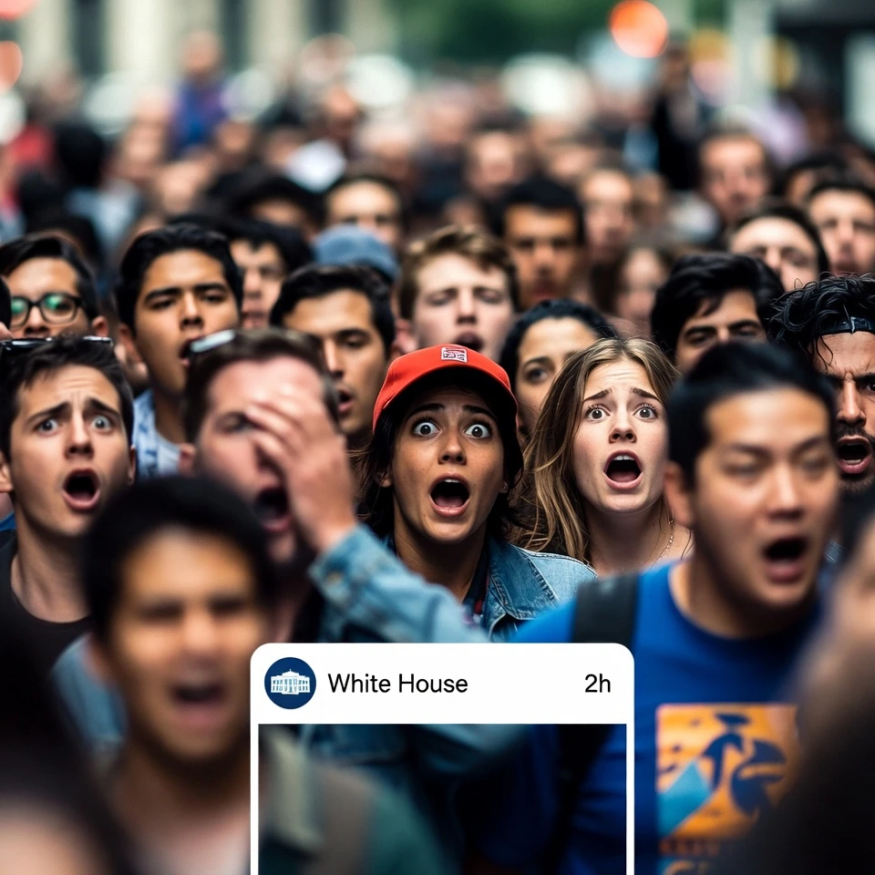 White House Drops Cryptic 3-Second Black Screen Video