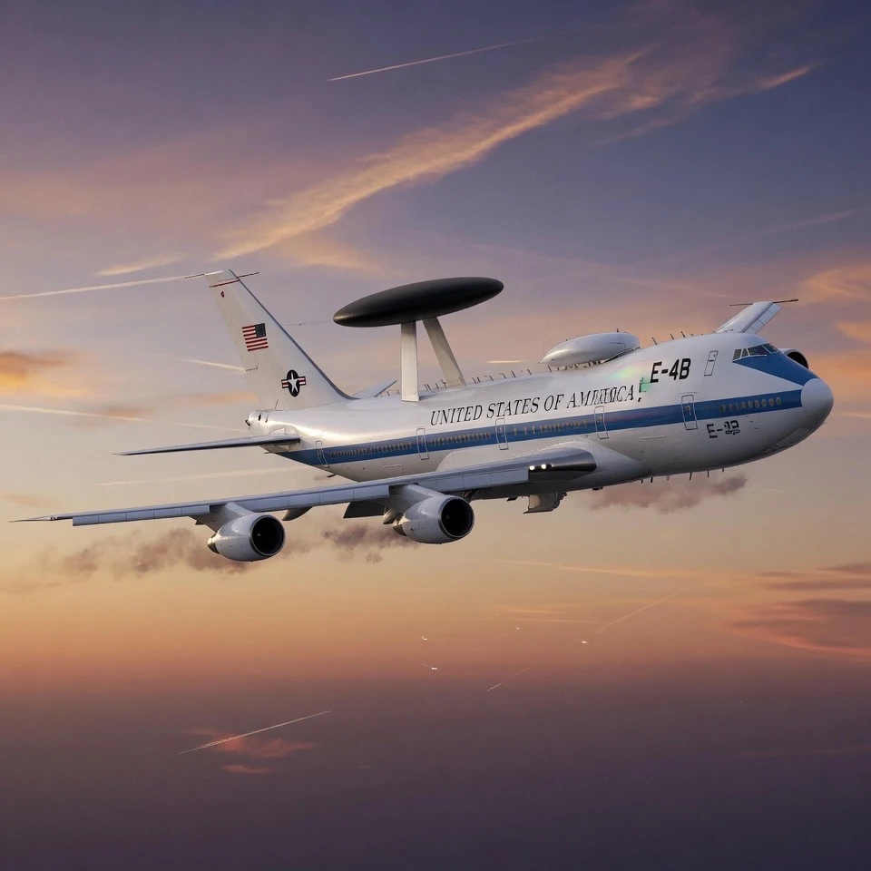 Doomsday Plane Circles Offutt Amid Iran Tensions