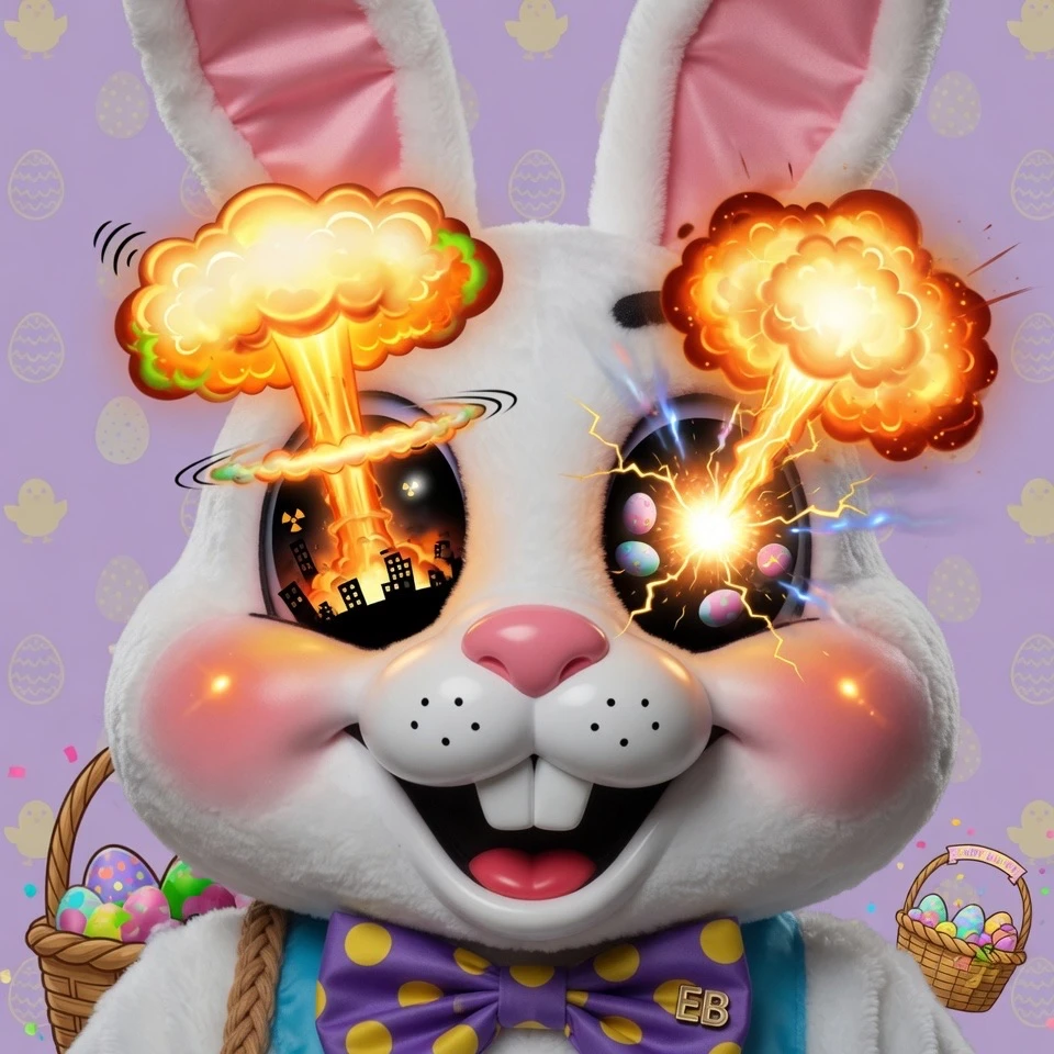 Easter Bunny Warns Iran: Open Hormuz or Face Doom