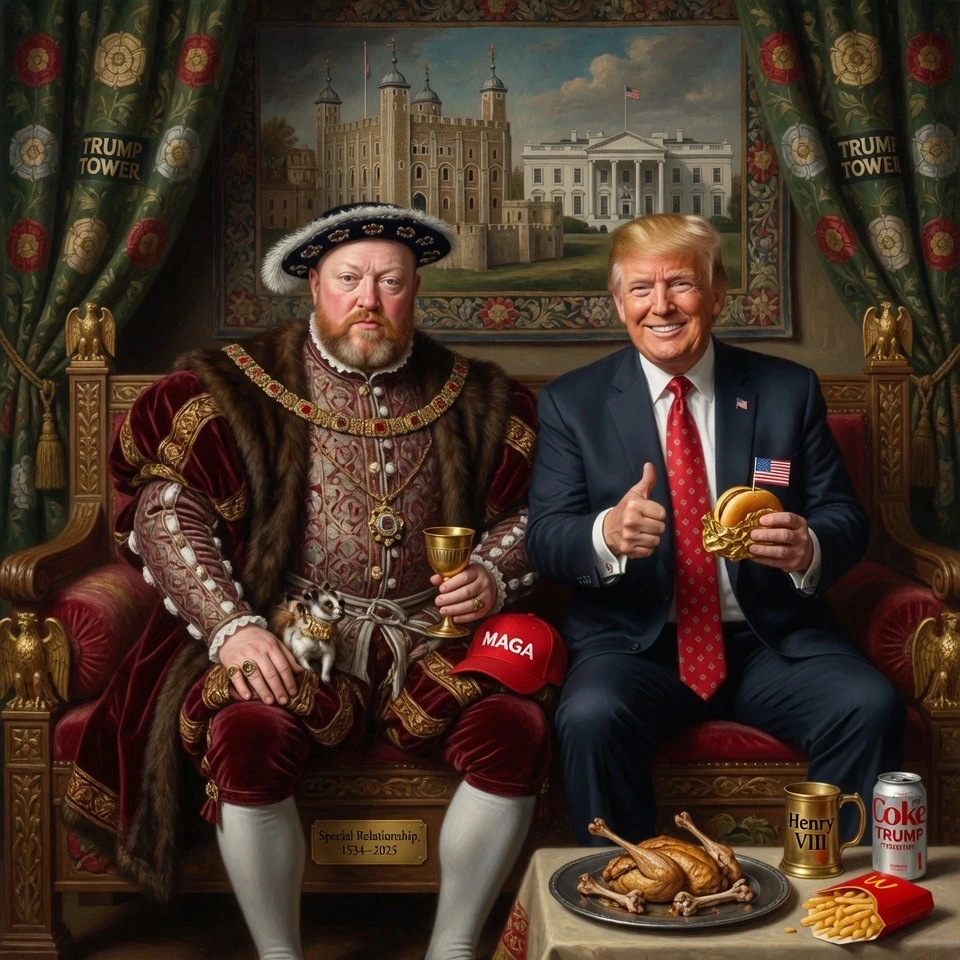 Trump 45/47: First Monarch Since Henry VIII Slaps Down Pope