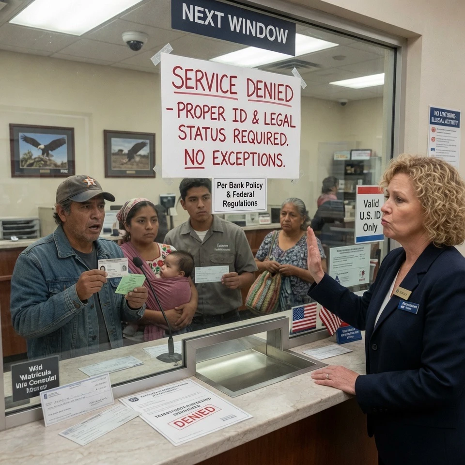 Trump Orders Banks to Close Illegal Immigrant Accounts Nationwide