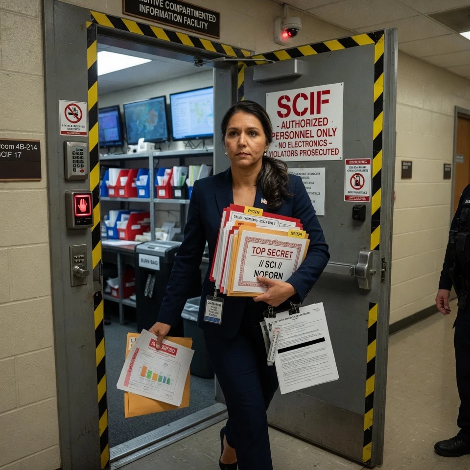 Gabbard Declassifies Bombshell: 2019 Trump Impeachment Hoax Exposed