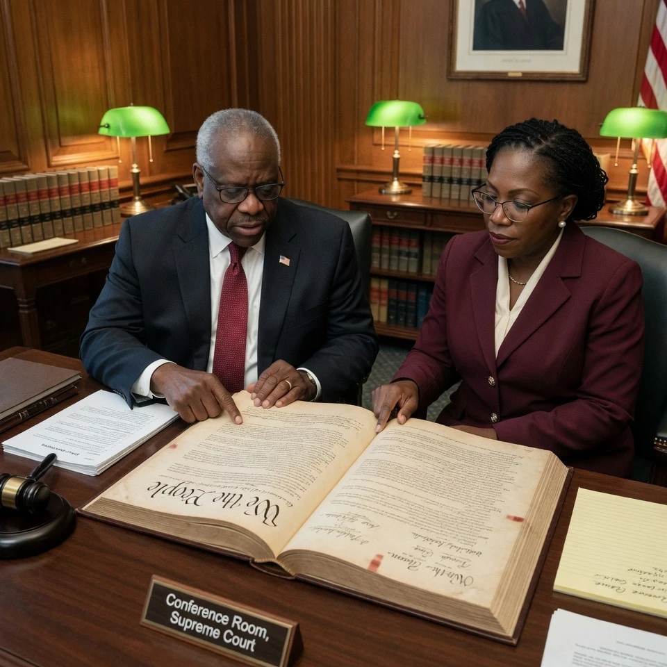 Two Black Justices Spar Over Founders’ Constitution