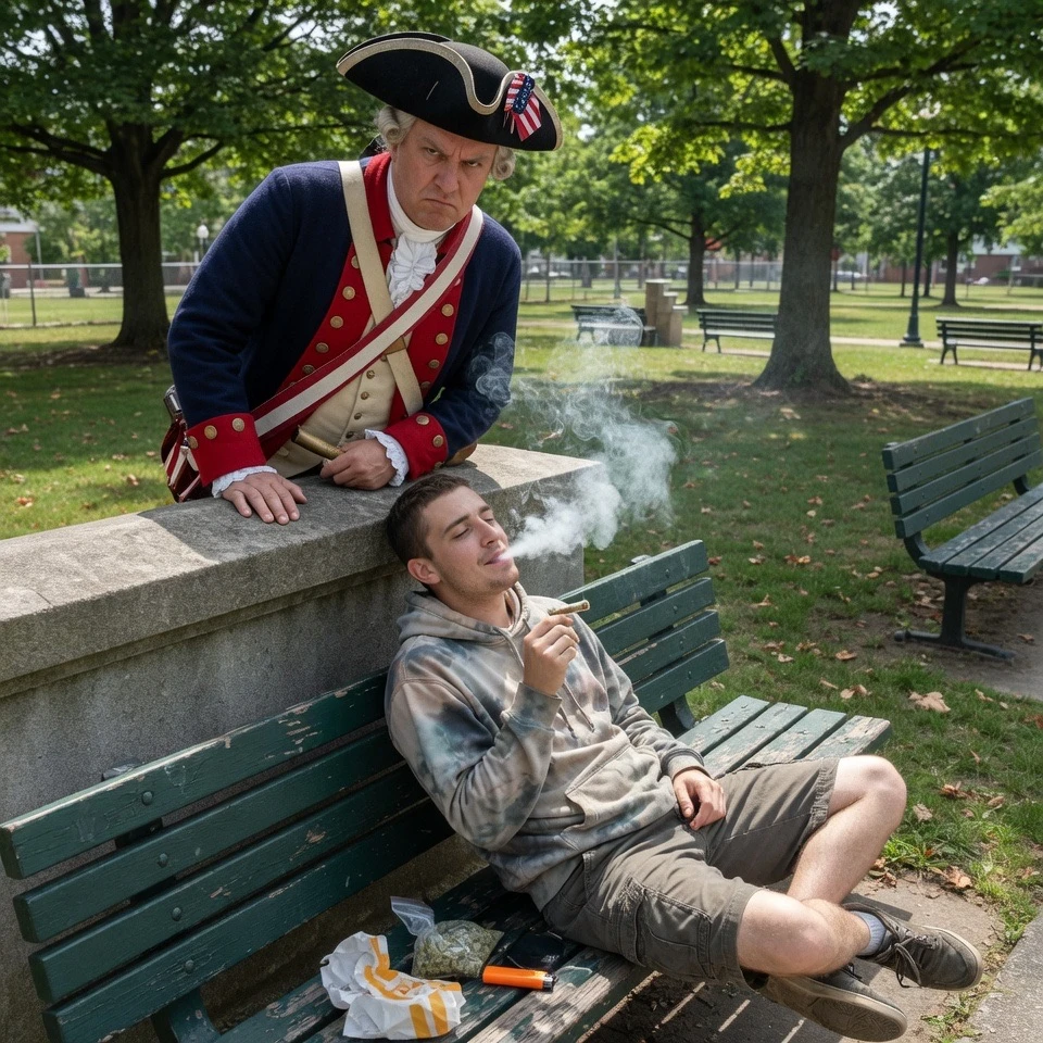 Patriots’ Day Dissonance: 4/20 Pot, Panic, and Proto-Leninists Undermine 1775 Sacrifice