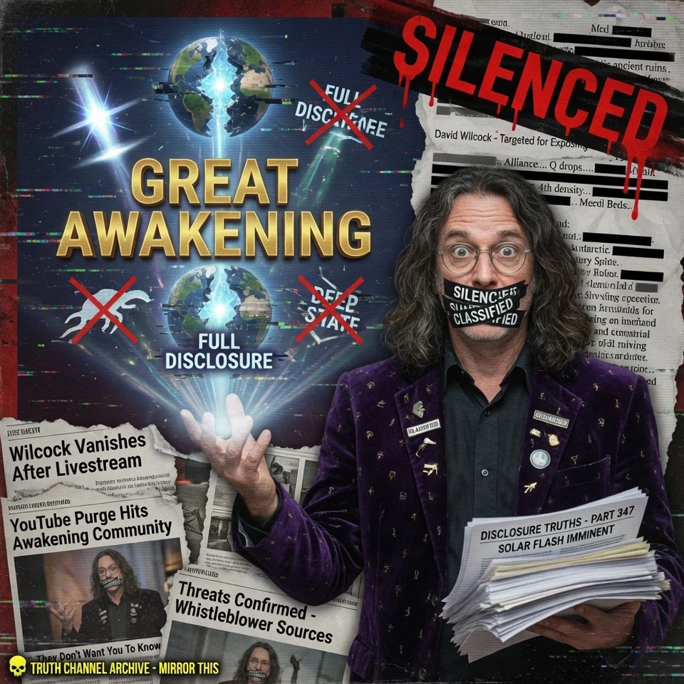 David Wilcock Silenced For Exposing Great Awakening Disclosure Truths