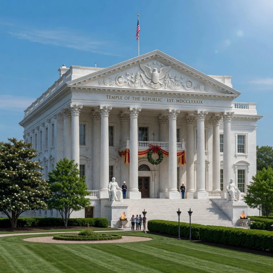 The New White House Ballroom: A Modern Echo of Ancient Temples