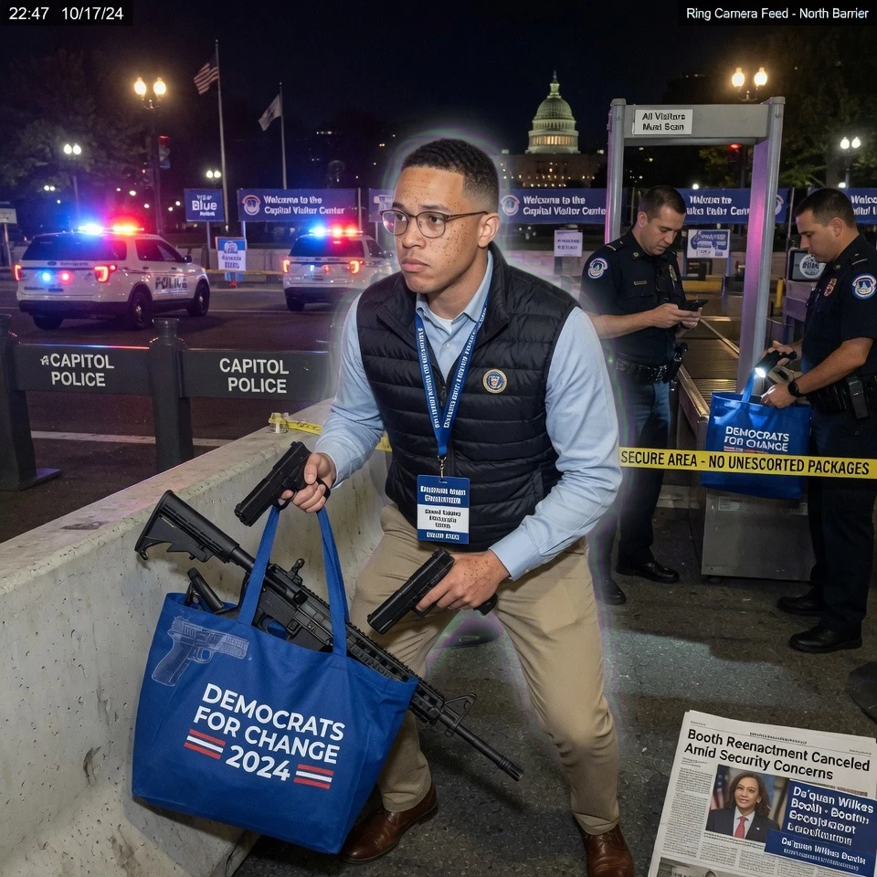 Mythical Da’quan Wilkes Booth Sneaks Guns Past DC Guards Speedily