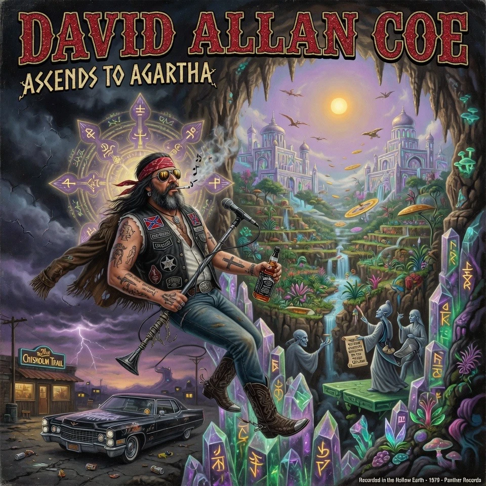 Outlaw David Allan Coe Ascends to Agartha After Civil Rights Act Gutted