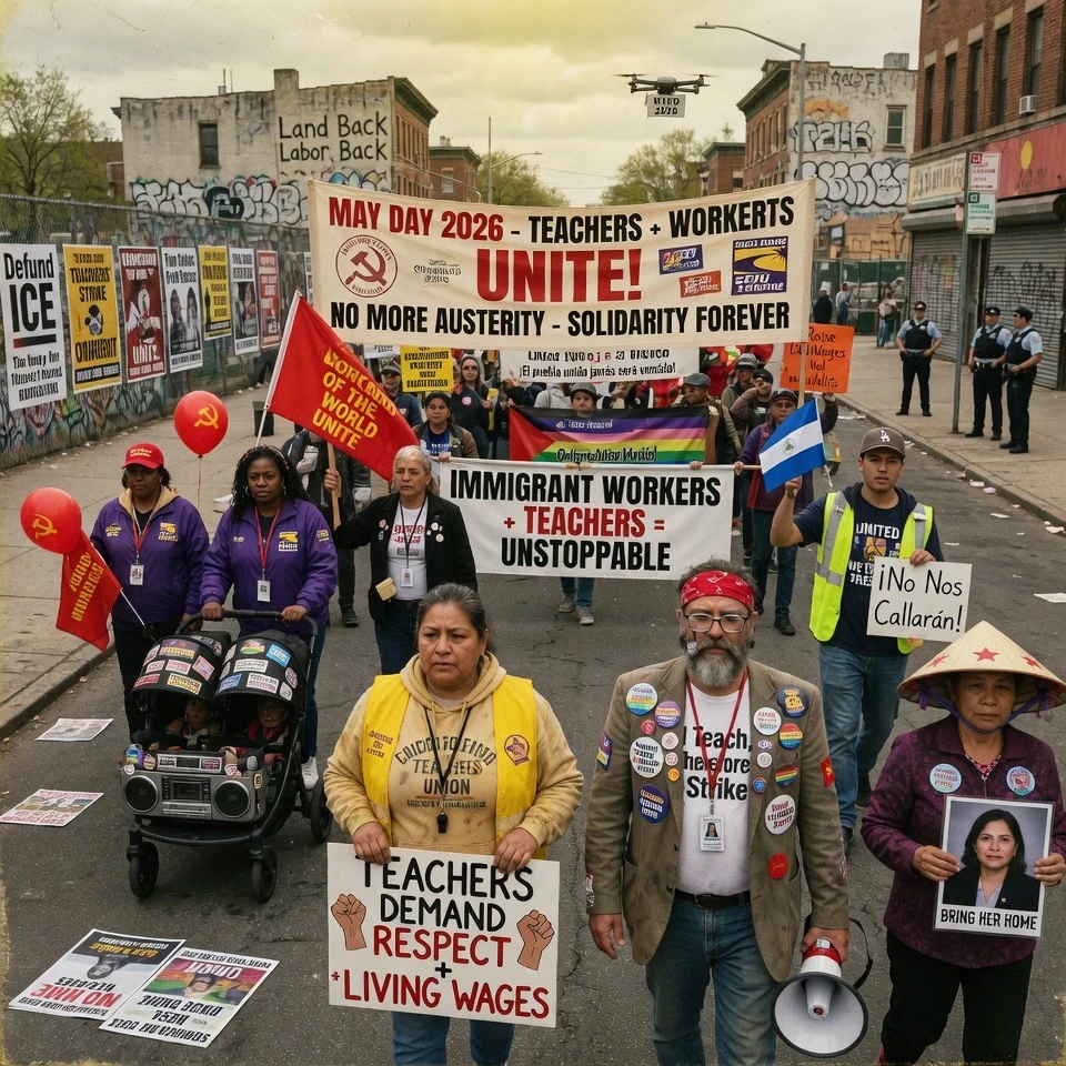 No Kings Hypocrites Pivot to May Day Communist Uprising