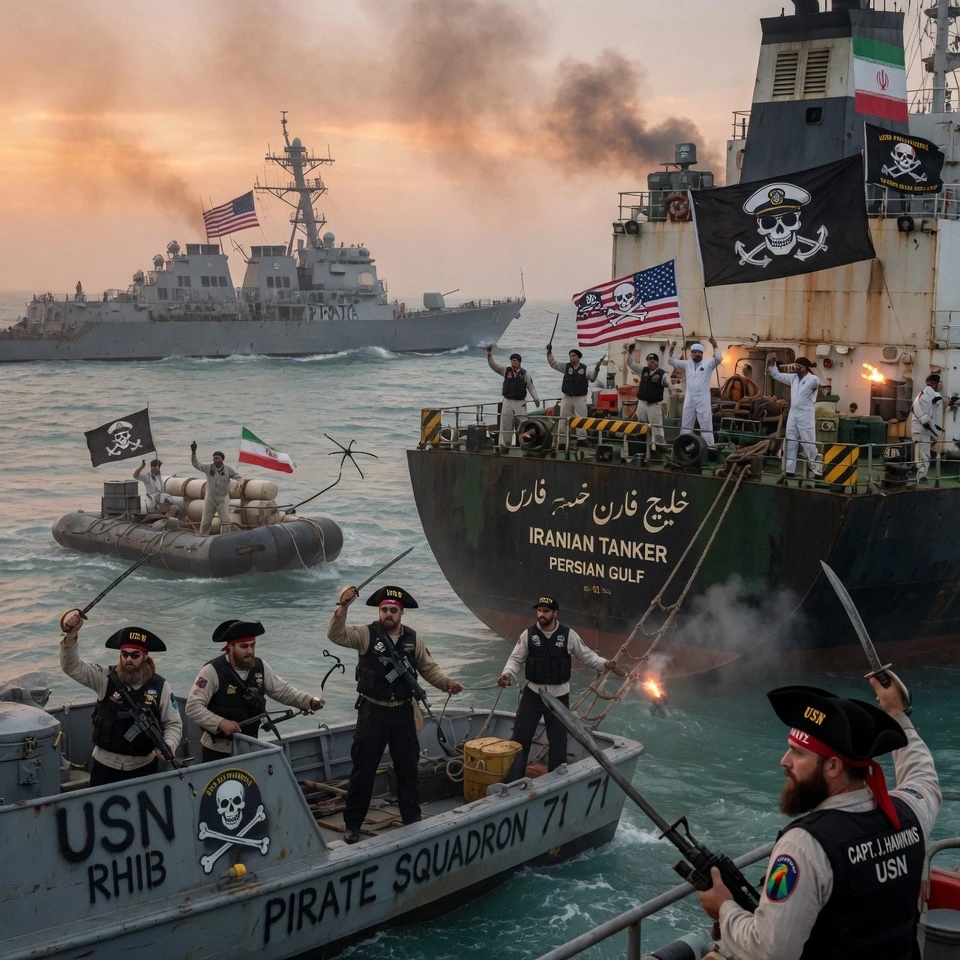 Trump: US Navy Acts Like Pirates, Honoring America’s Founding Legacy