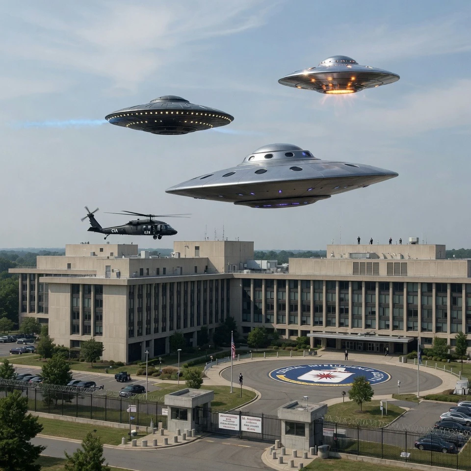 US Government Unseals First Wave of UFO Files Sparking Psyops
