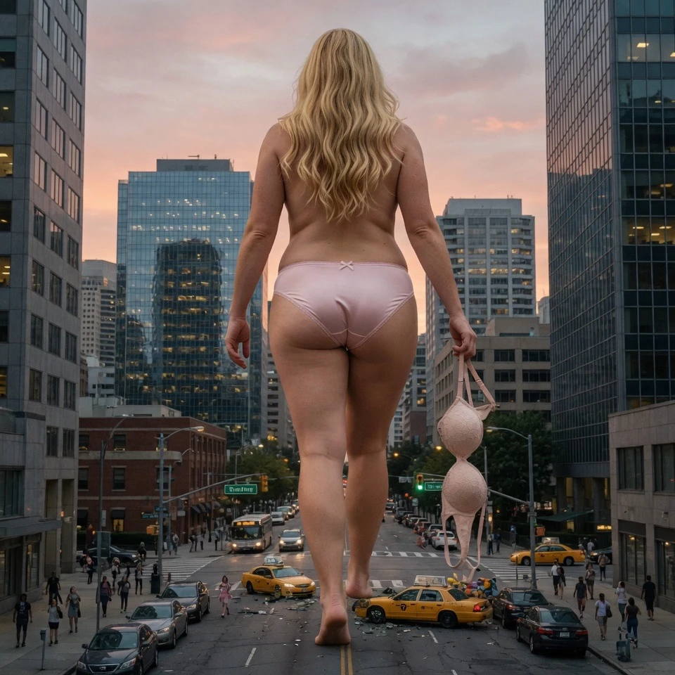Sydney Sweeney Goes Topless Giantess in Disturbing OnlyFans Rampage Show