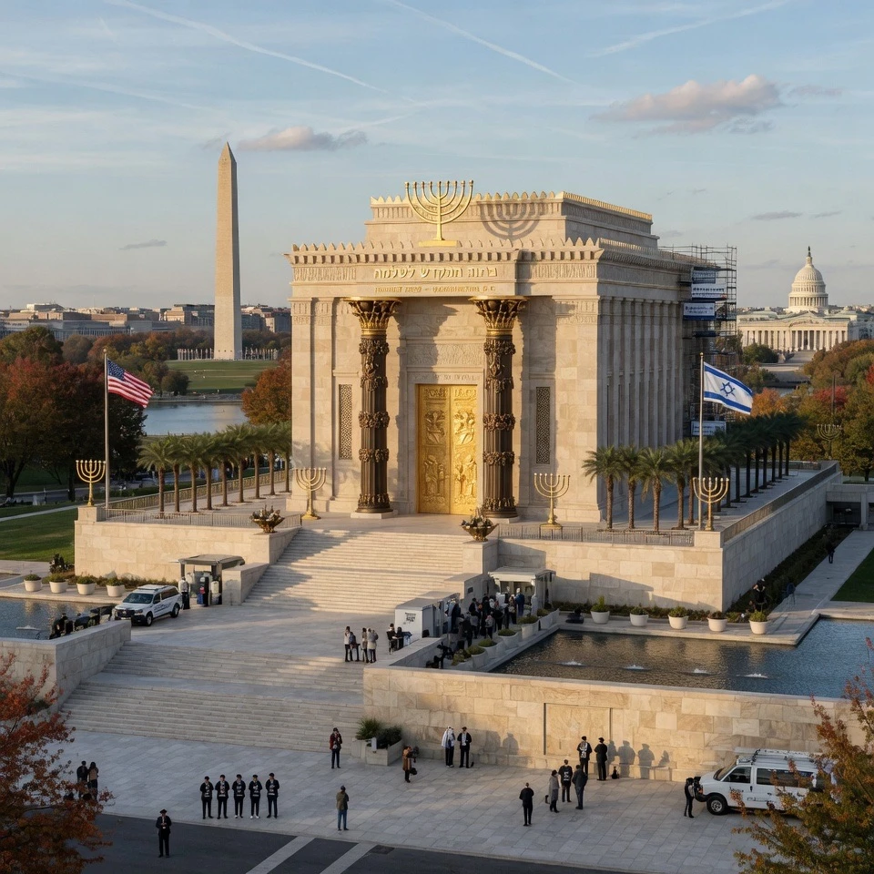 Trump Reads Solomon Temple Bible Verse at Rededicate 250 Event