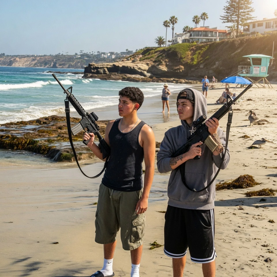 San Diego Sunshine Makes Mosque Shooting a Totally Whacky Idea