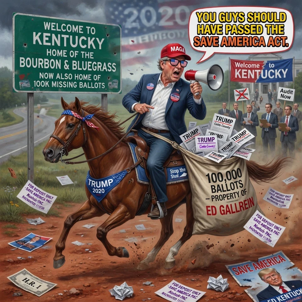 Massie Got 2020’d? Record Kentucky Turnout Sparks Massive Fraud Doubts