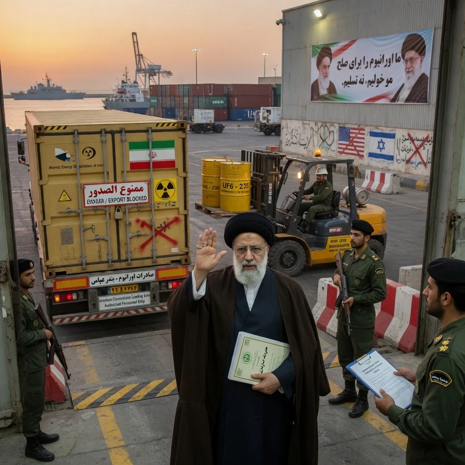 Iran Supreme Leader Blocks Uranium Export, Securing US Oil Market Control