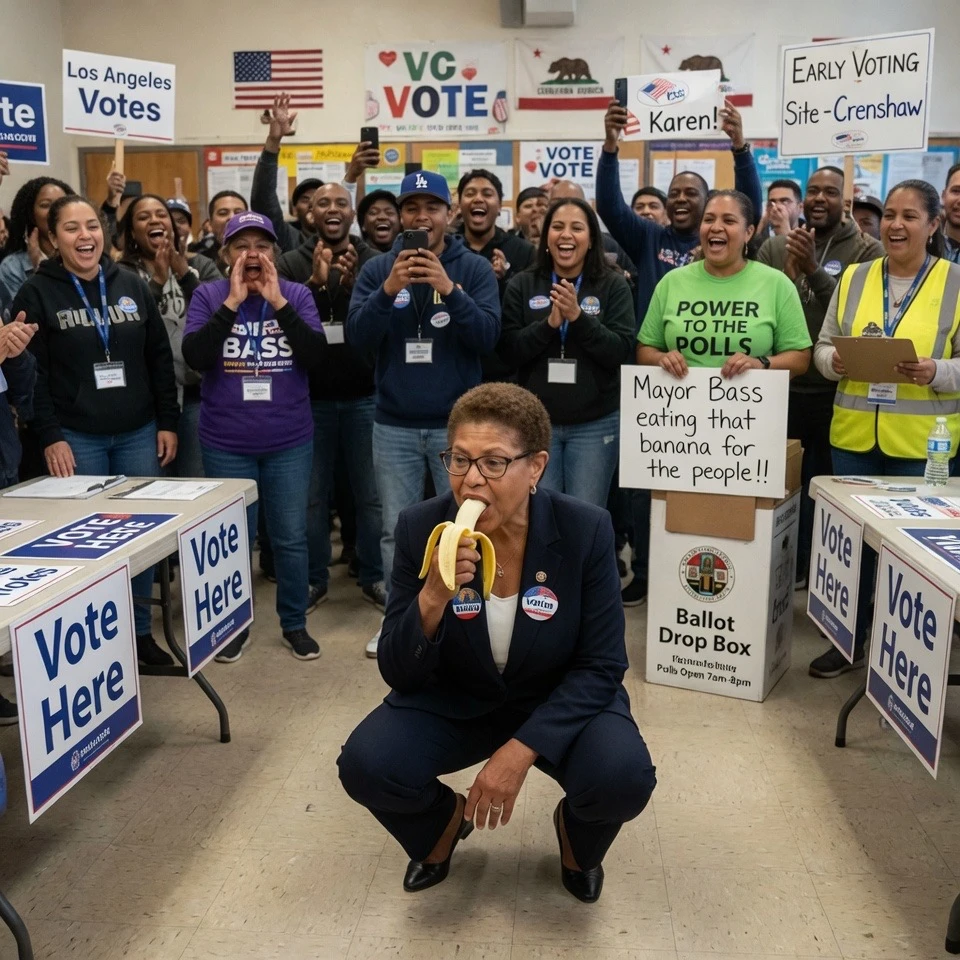 Karen Bass Rages as Spencer Pratt Files Election Law Complaint