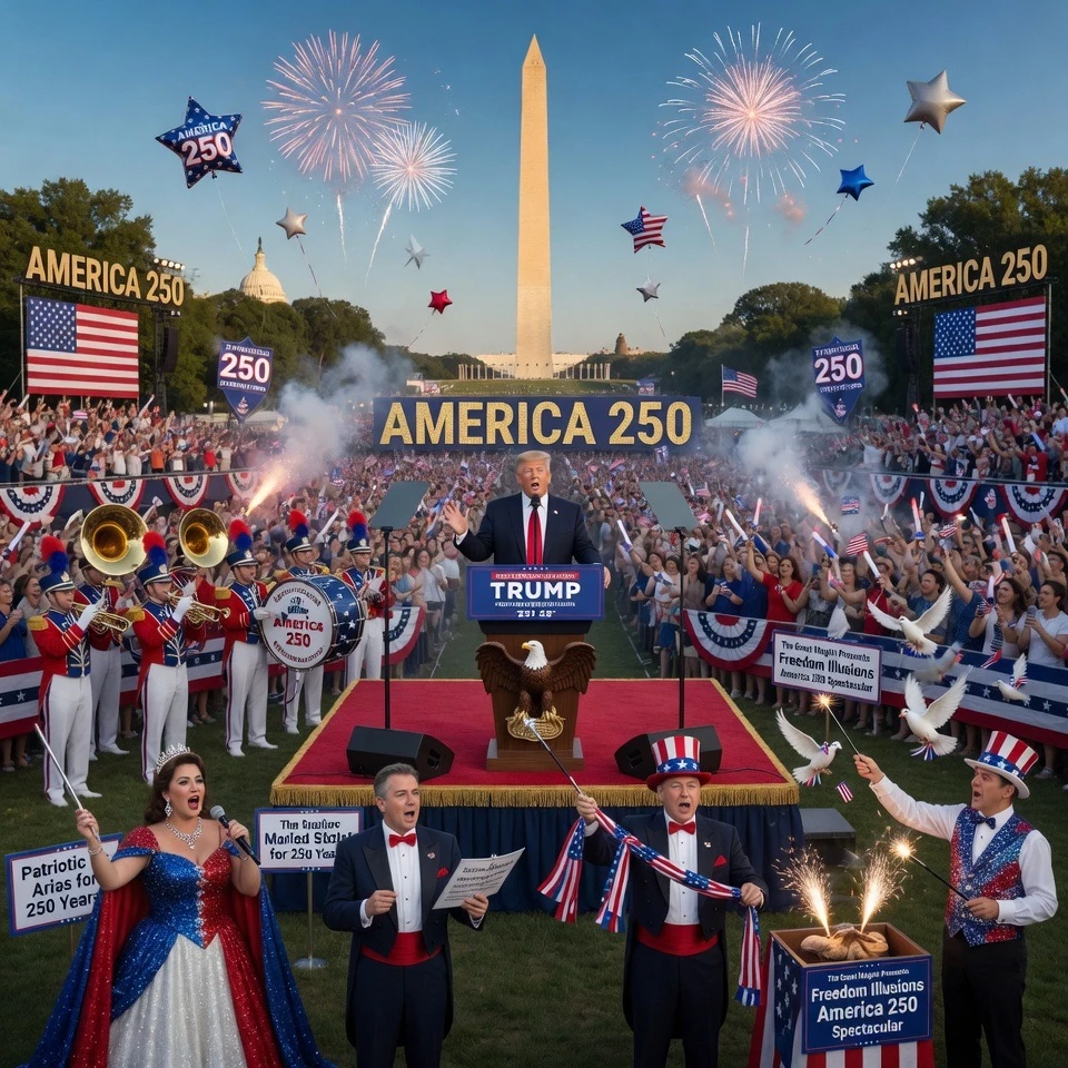 Patriotic Americans Relieved as Pop Stars Abandon America 250 Celebration