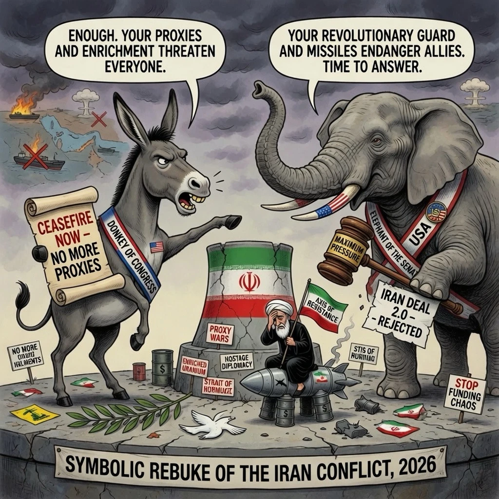 House Passes Symbolic Rebuke Directing Trump to End Iran Conflict