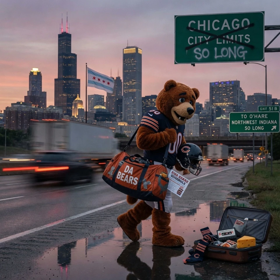 Bears Flee Chicago for Indiana After Illinois Politicians’ Costly Delay