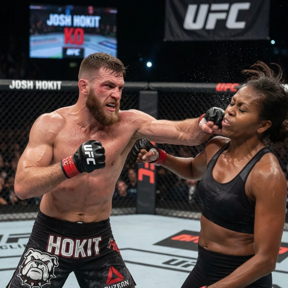 UFC Warrior Thanks Trump, Declares Jesus Faith, Roasts Michelle Obama
