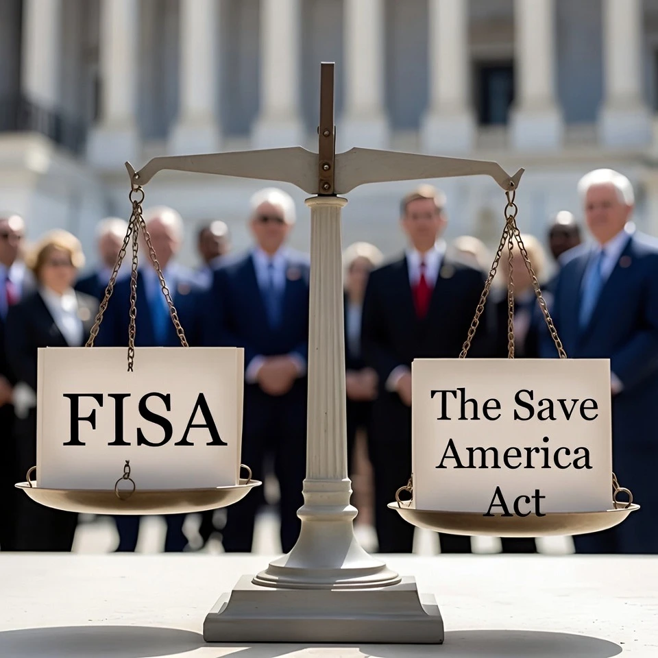 Trump Demands No FISA Renewal Without SAVE Act Voter Safeguards