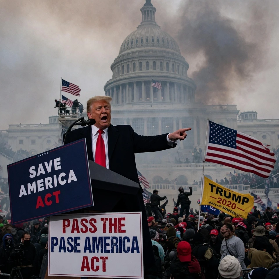 President Trump Halts Housing Bill Signing for SAVE America Imperative