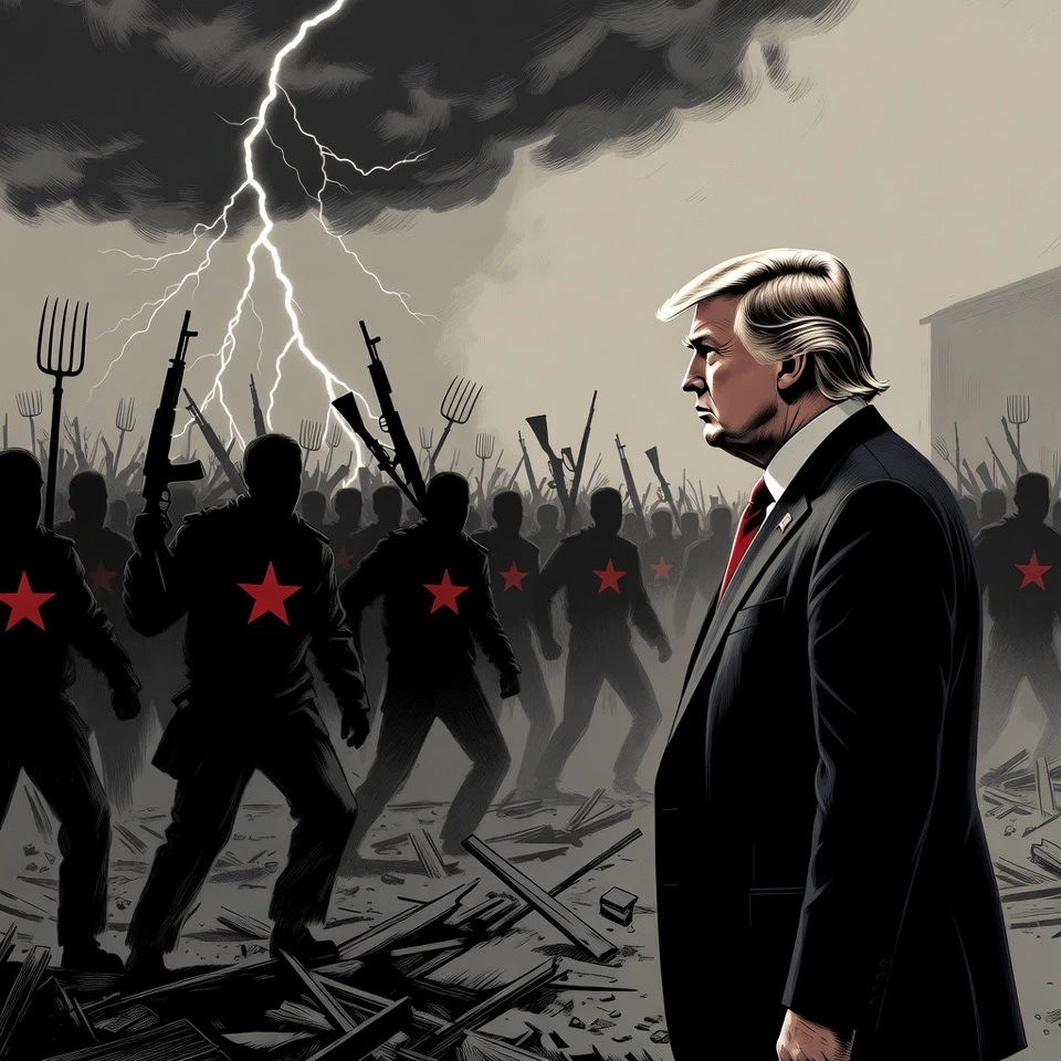 Trump Awaits Lifetime Reckoning with Communist Uprising